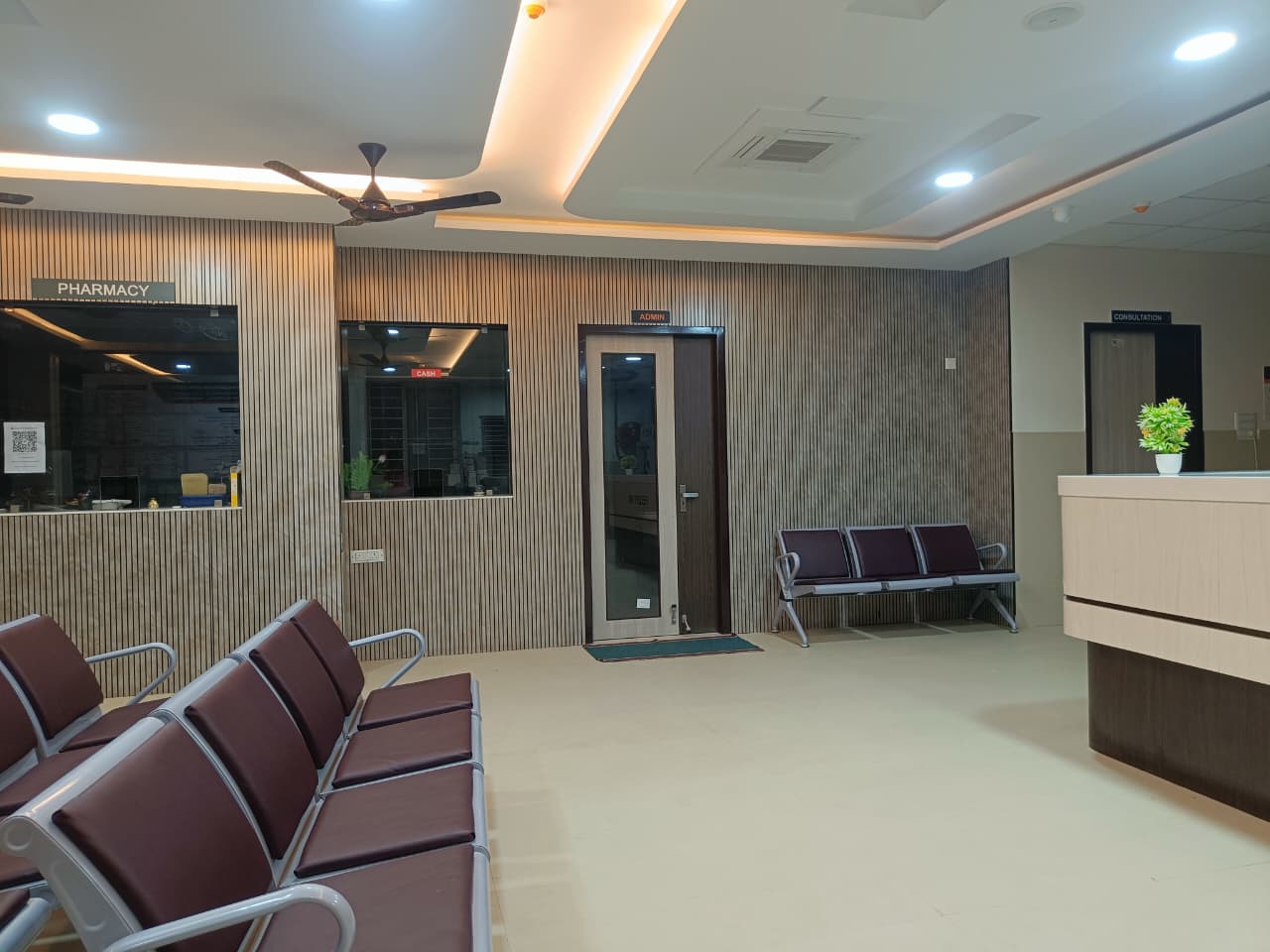 Reception lobby