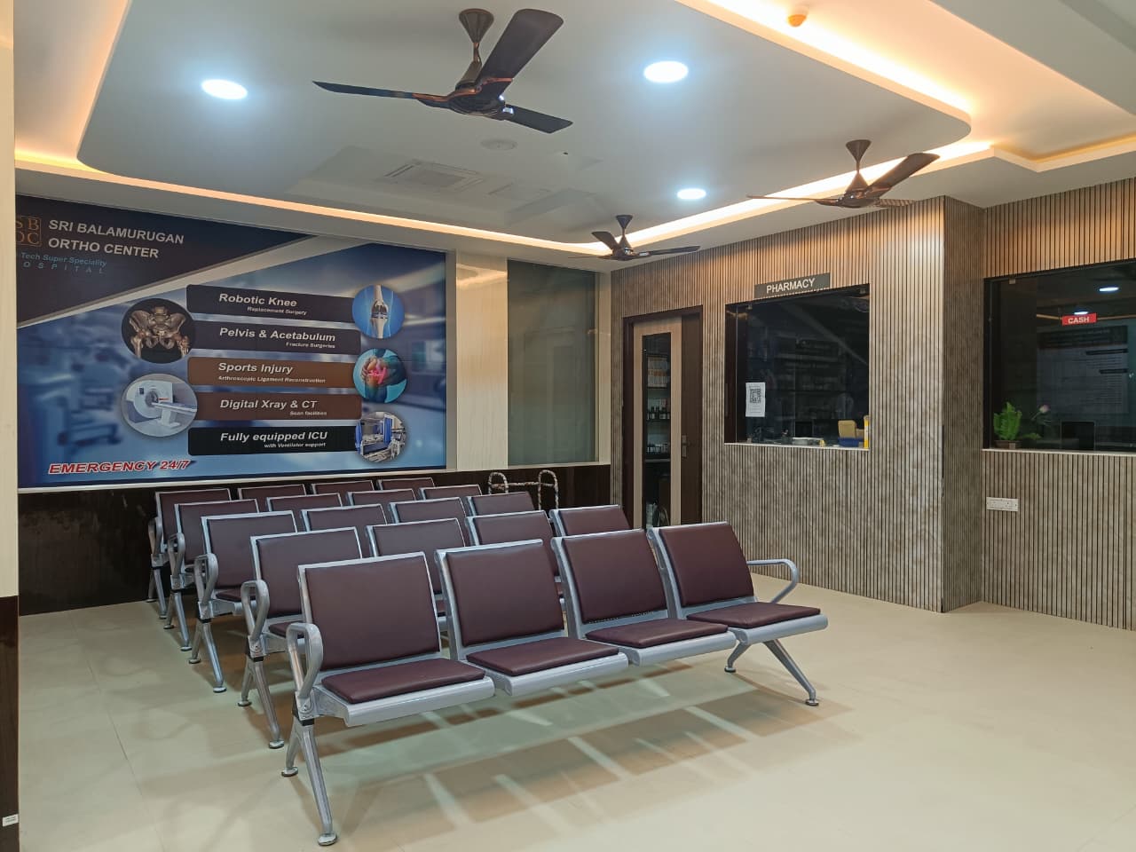Reception area
